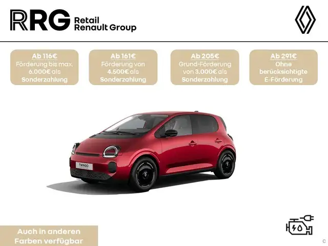 Renault Twingo E-TECH Techno 80hp Urban Range elektrisch