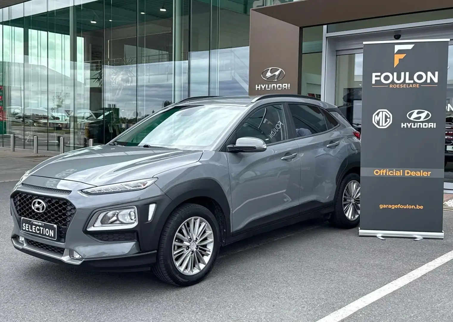 Hyundai KONA 1.6 CRDi Twist Technopack AUTOMAAT Gris - 1