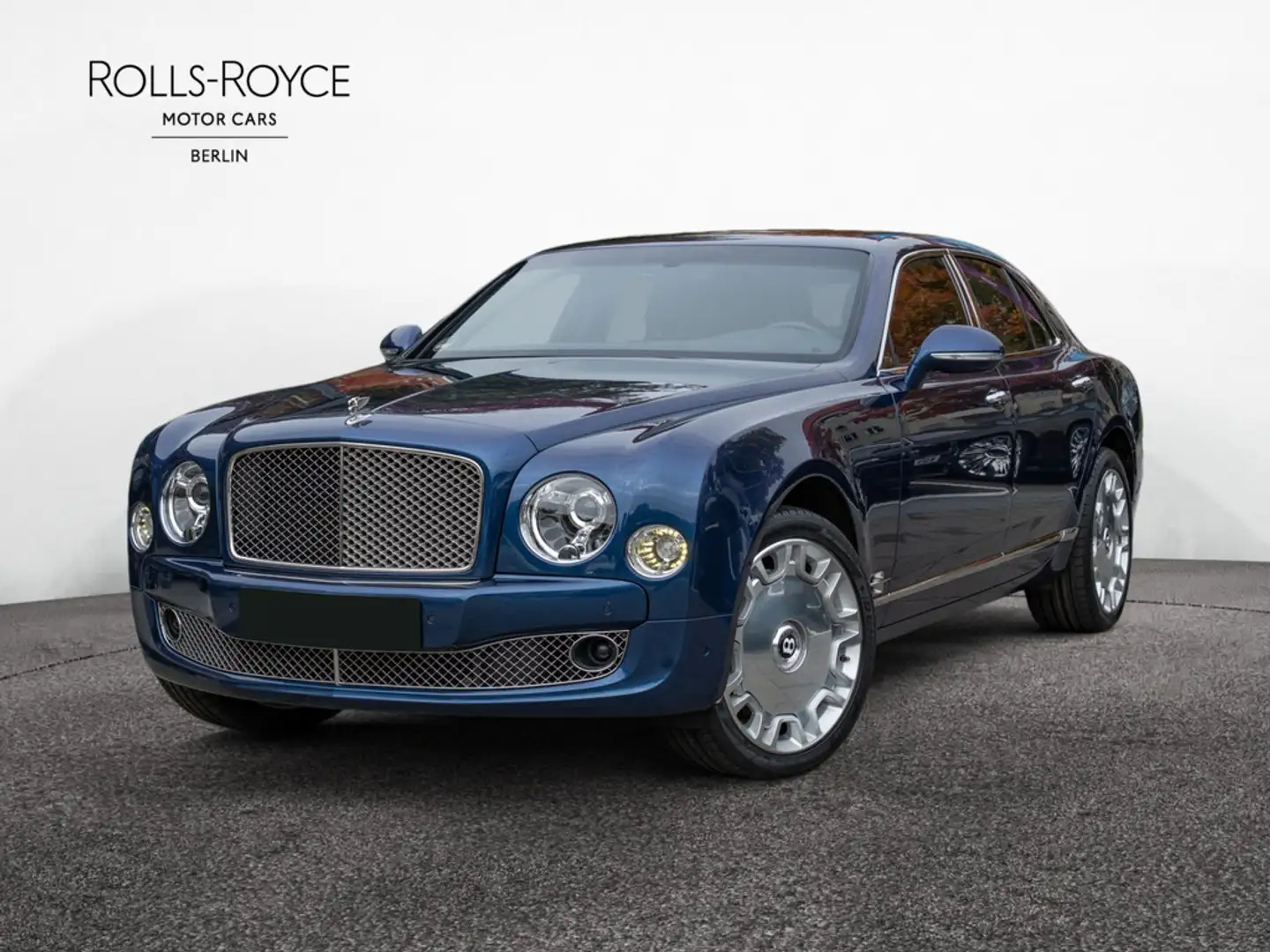 Bentley Mulsanne Speed Blau - 1