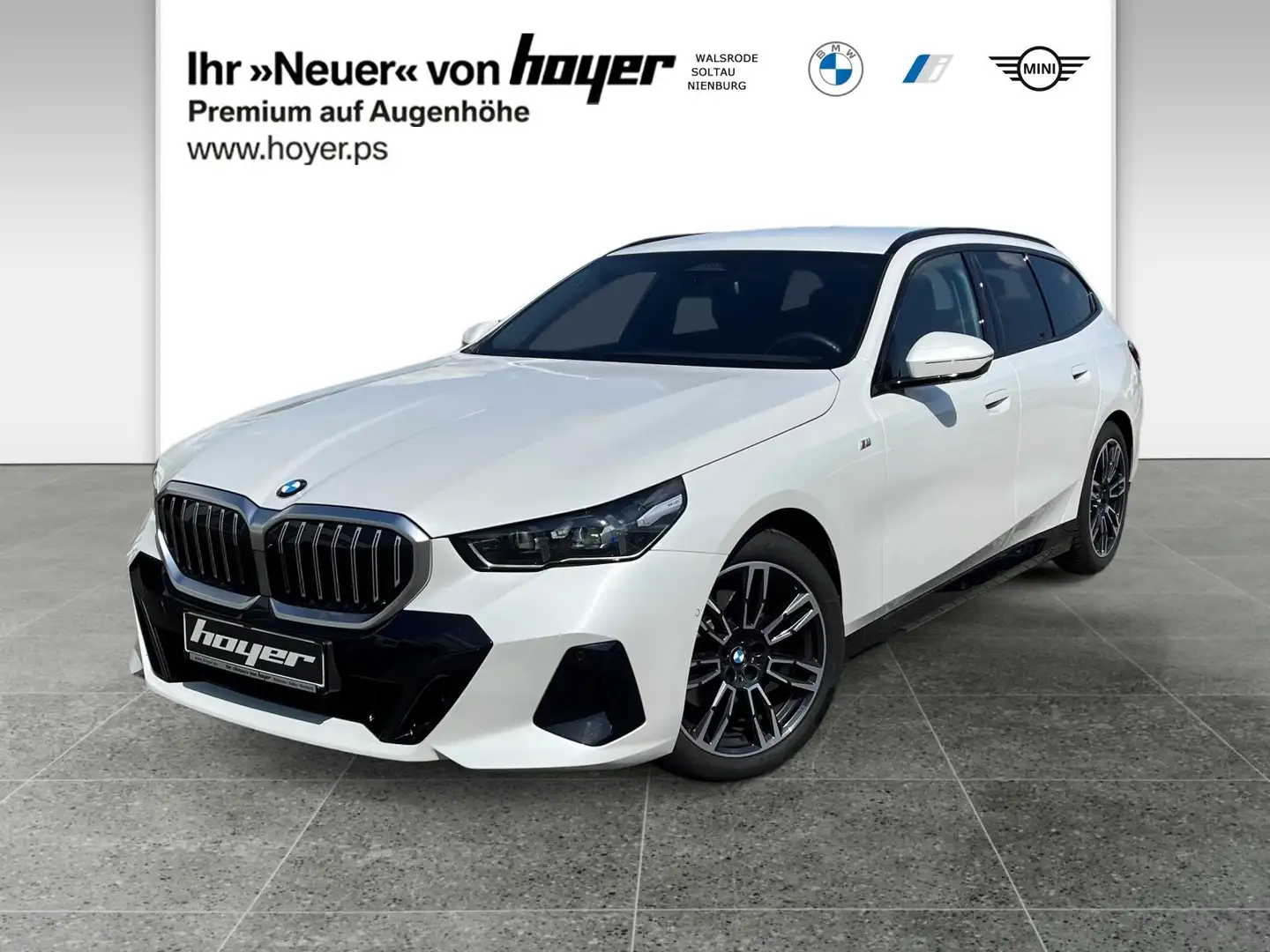 BMW 520 d Touring M Sportpaket Head-Up HK HiFi DAB Wit - 2