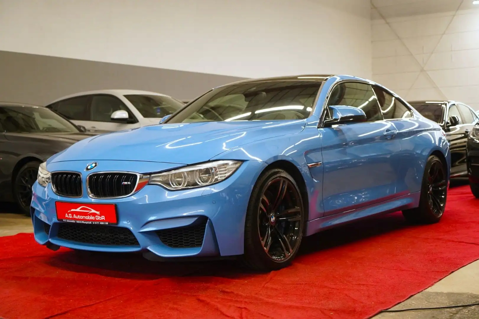 BMW M4 Coupe *1.Hand*Unfallfrei*M-Performance* Blau - 1