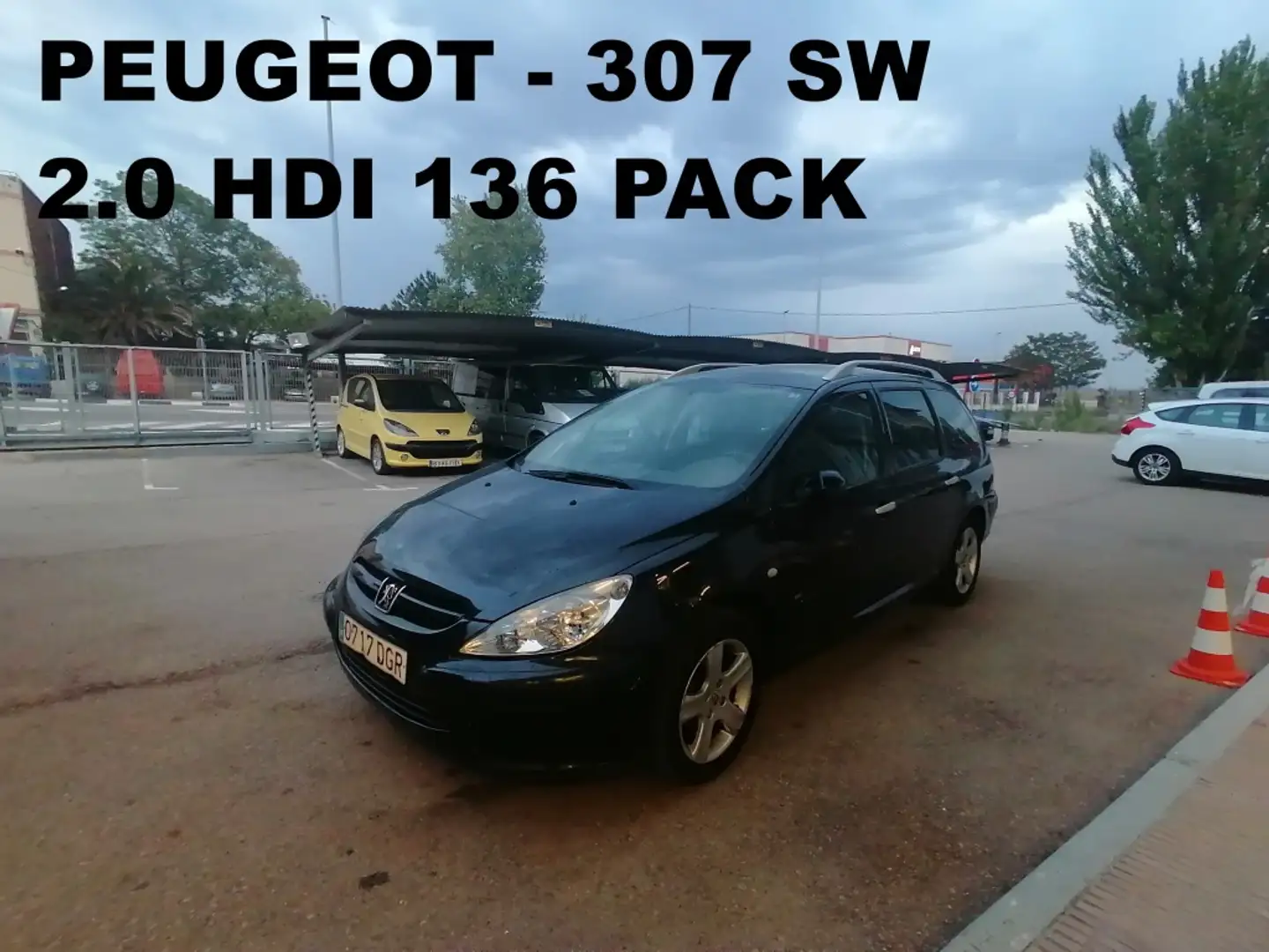 Peugeot 307 SW 2.0HDI Pack 136 Negro - 1
