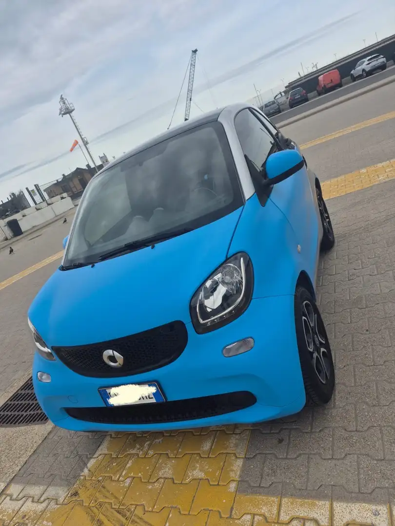 smart forTwo smart 1.0 mhd azzurro opaco - 1