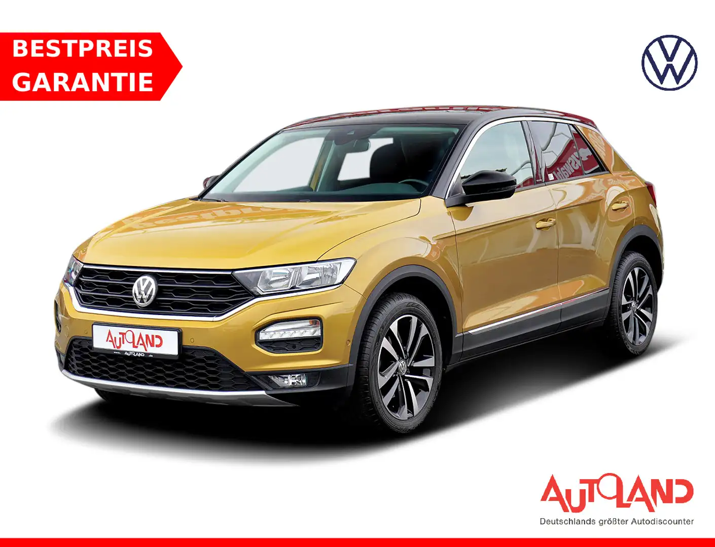 Volkswagen T-Roc 1.0 IQ.DRIVE Navi Tempomat Sitzheizung PDC Gold - 1