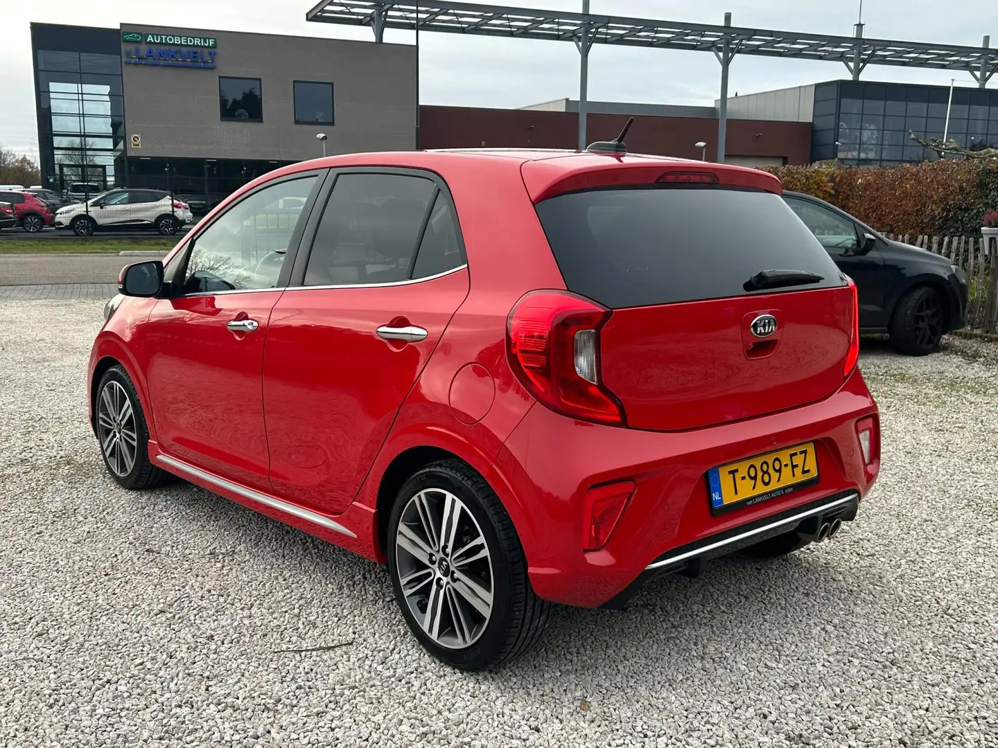 Kia Picanto 1.2 CVVT GT-Line stoelverw. Leder Rot - 2