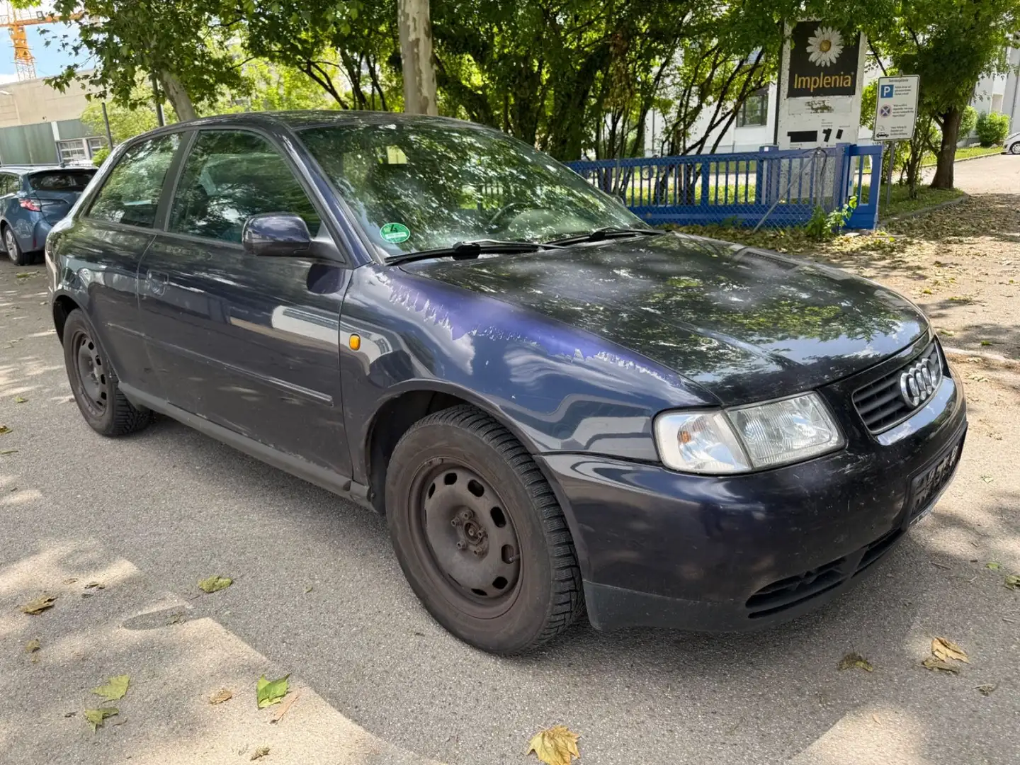 Audi A3 1.6 74 KW AttractionKlimaautomatik Fahrbereit Синій - 2