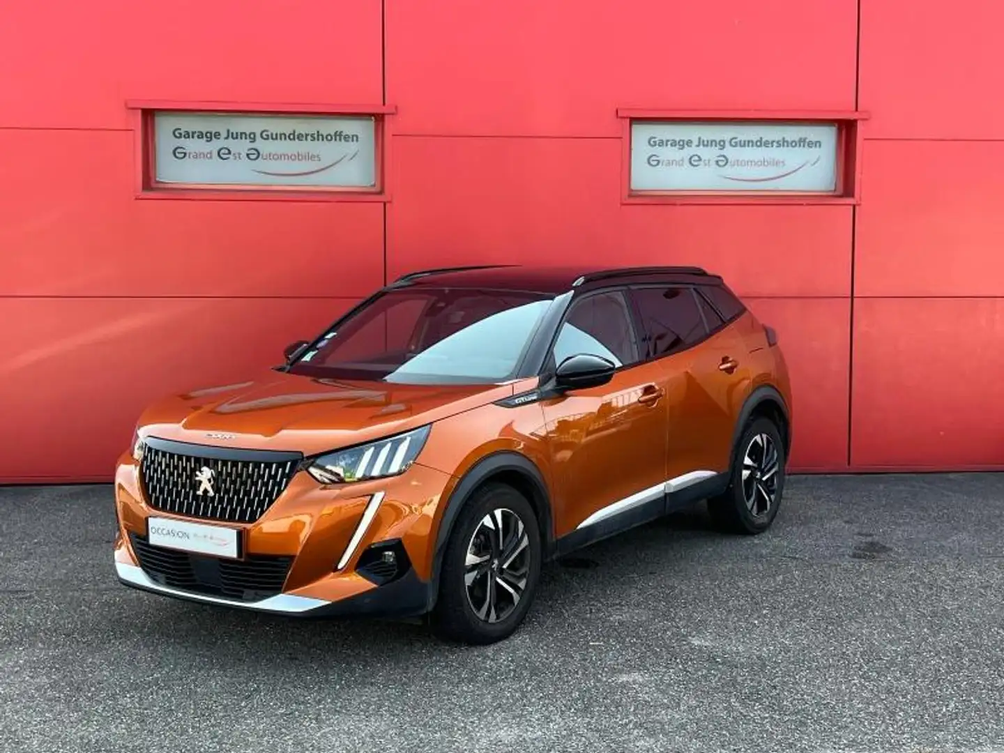 Peugeot e-2008 1.2 Essence 130ch S\u0026S GT Line EAT8/Distri cha Orange - 1