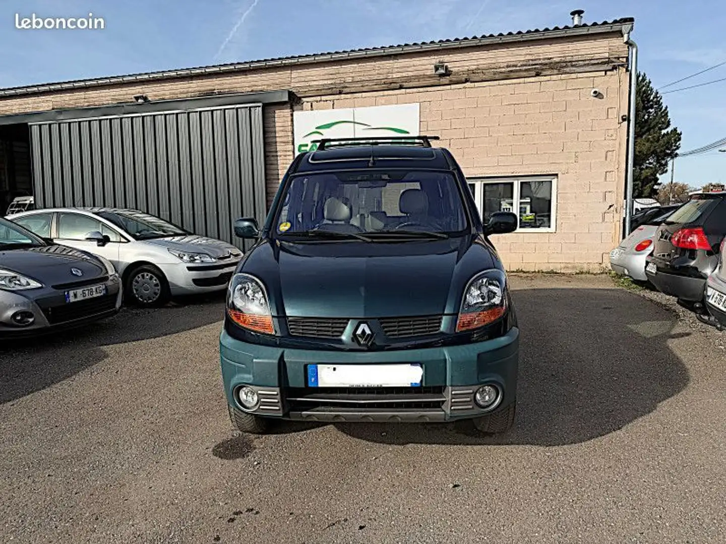 Renault Kangoo 1.9 DCI 85CH FAIRWAY 4X4 5P Vert - 2