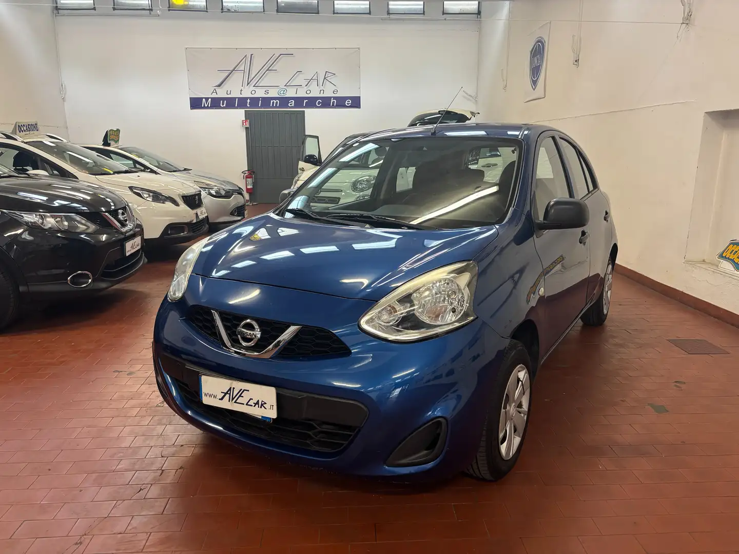 Nissan Micra 1.2 Acenta  Gpl E6 OK NEOPATENTATI 1 PROPRIETARIA Modrá - 1