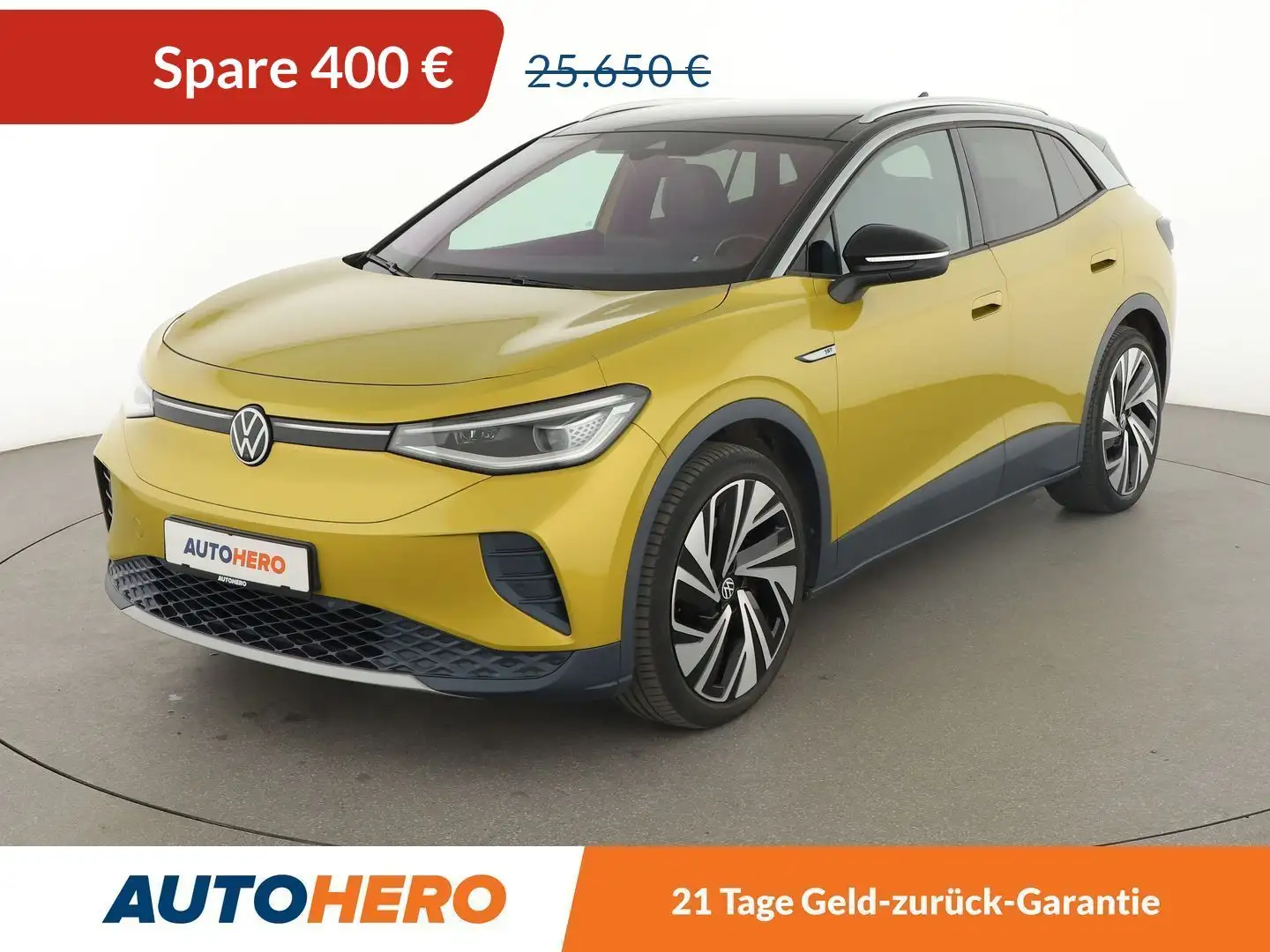 Volkswagen ID.4 electric drive 150 kW 1st Max Pro Performance Aut. Żółty - 1