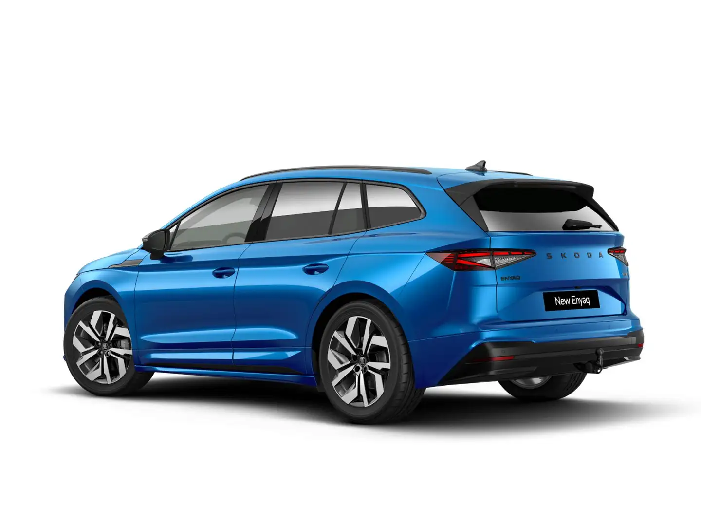 Skoda Enyaq Sportline 210 kW / 286 PK Blauw - 2