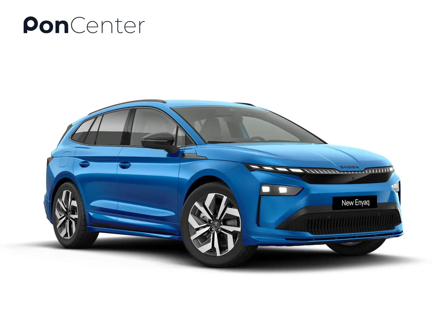 Skoda Enyaq Sportline 210 kW / 286 PK Blauw - 1