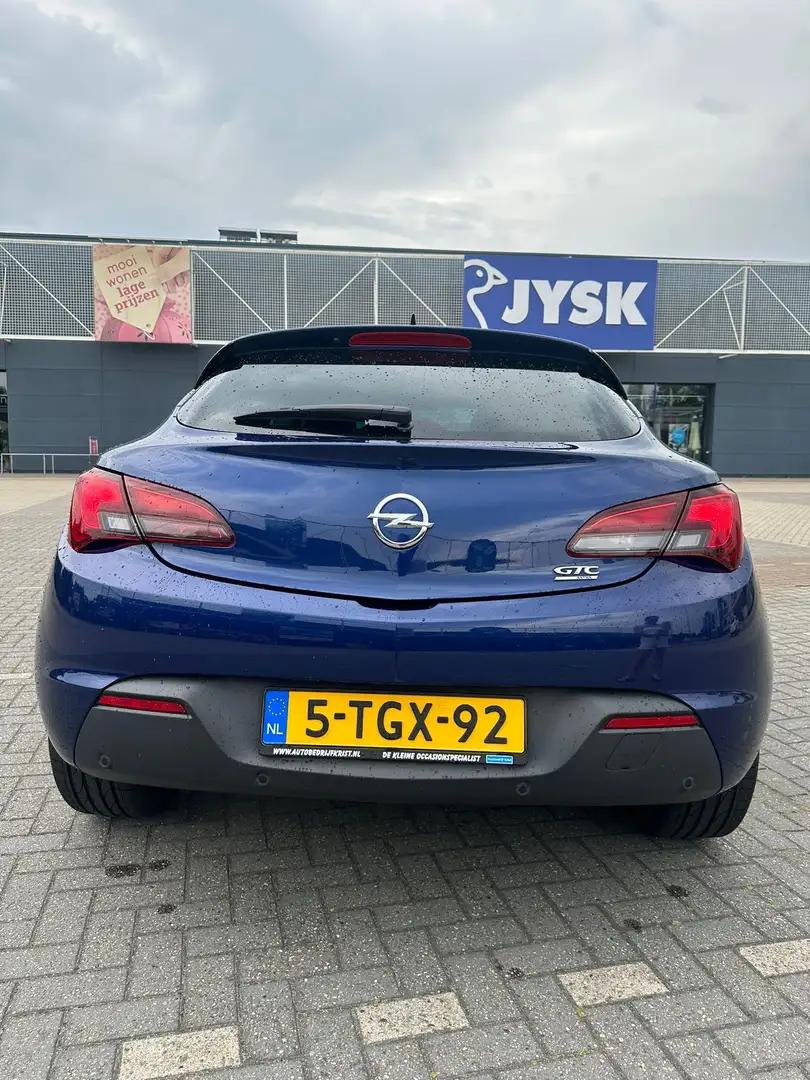 Opel Astra 1.4 Turbo GTC Blauw - 2