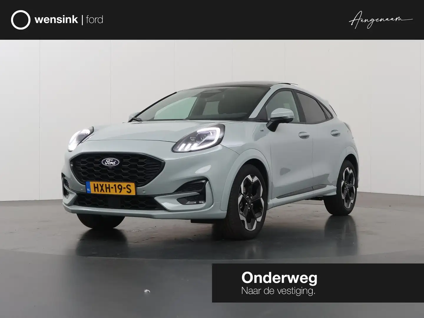 Ford Puma 1.0 EcoBoost Hybrid ST-Line X | Trekhaak | Facelif Gris - 1