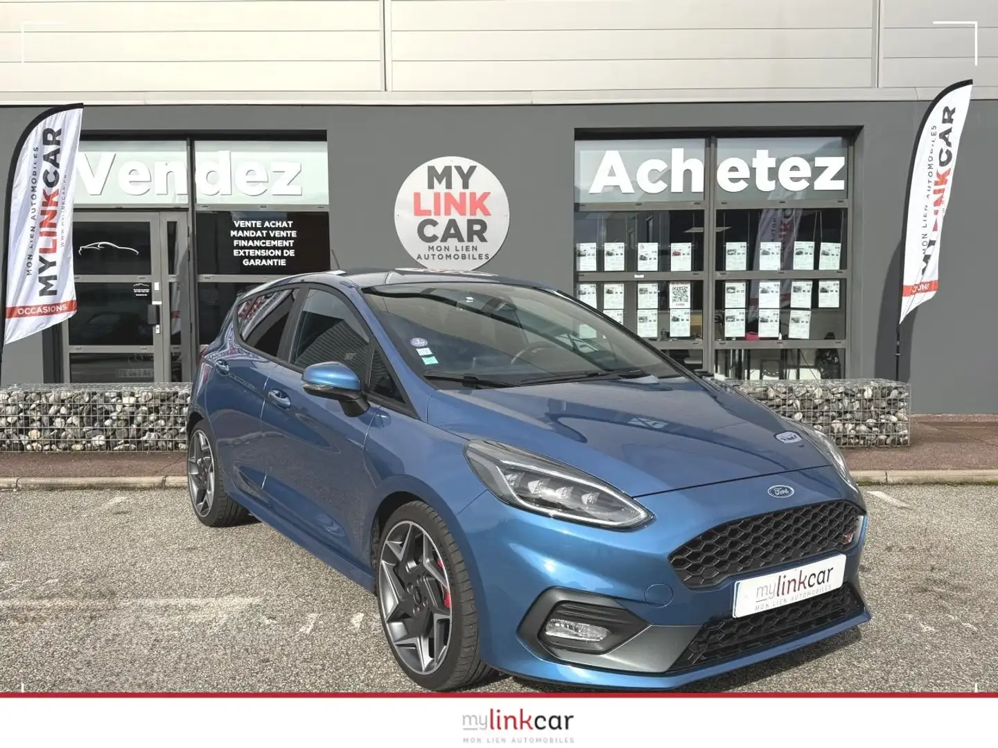 Ford Fiesta ST PLUS 1.5 ECOBOOST 200CV 1ÈRE MAIN Azul - 1