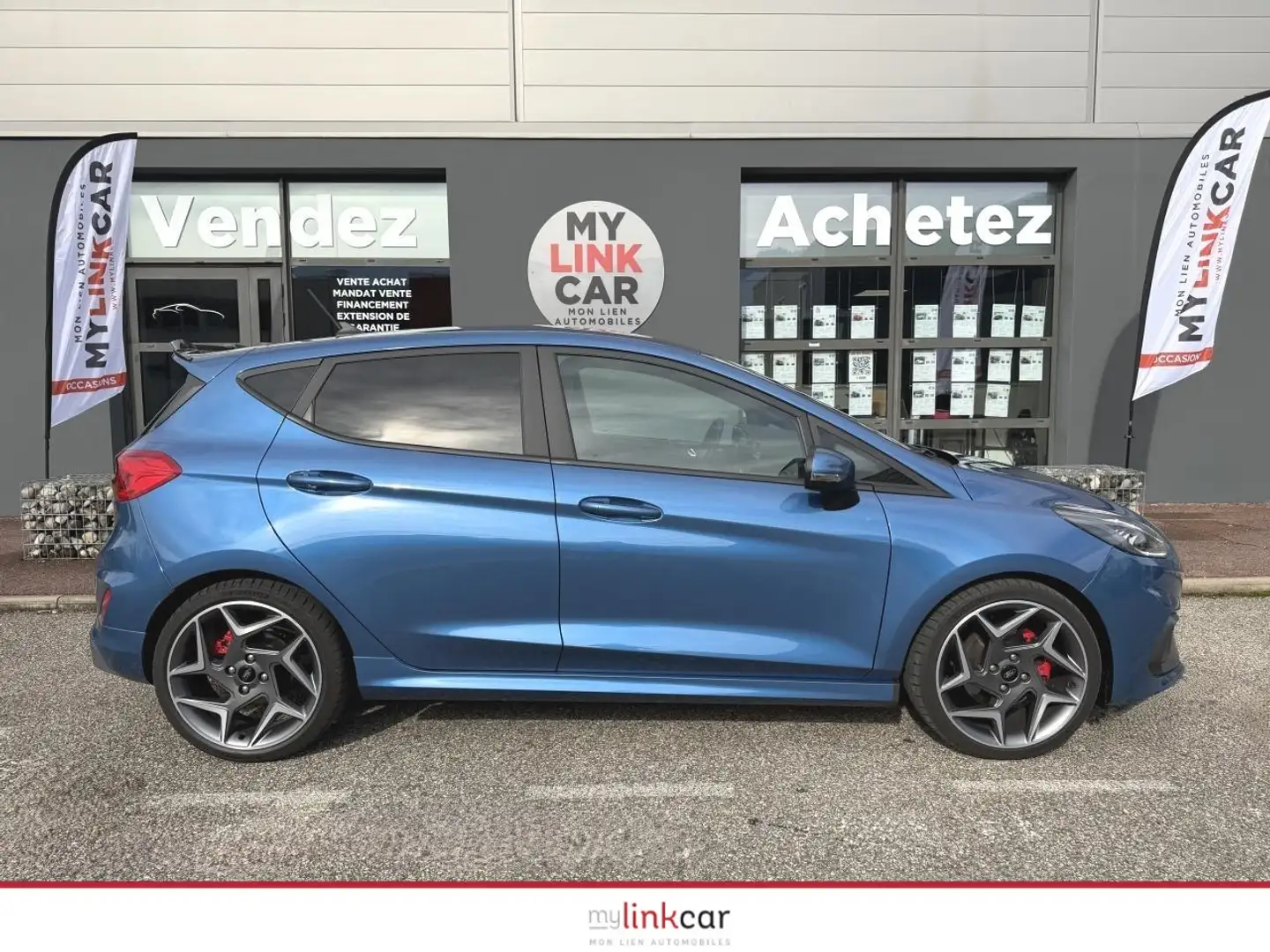 Ford Fiesta ST PLUS 1.5 ECOBOOST 200CV 1ÈRE MAIN Azul - 2