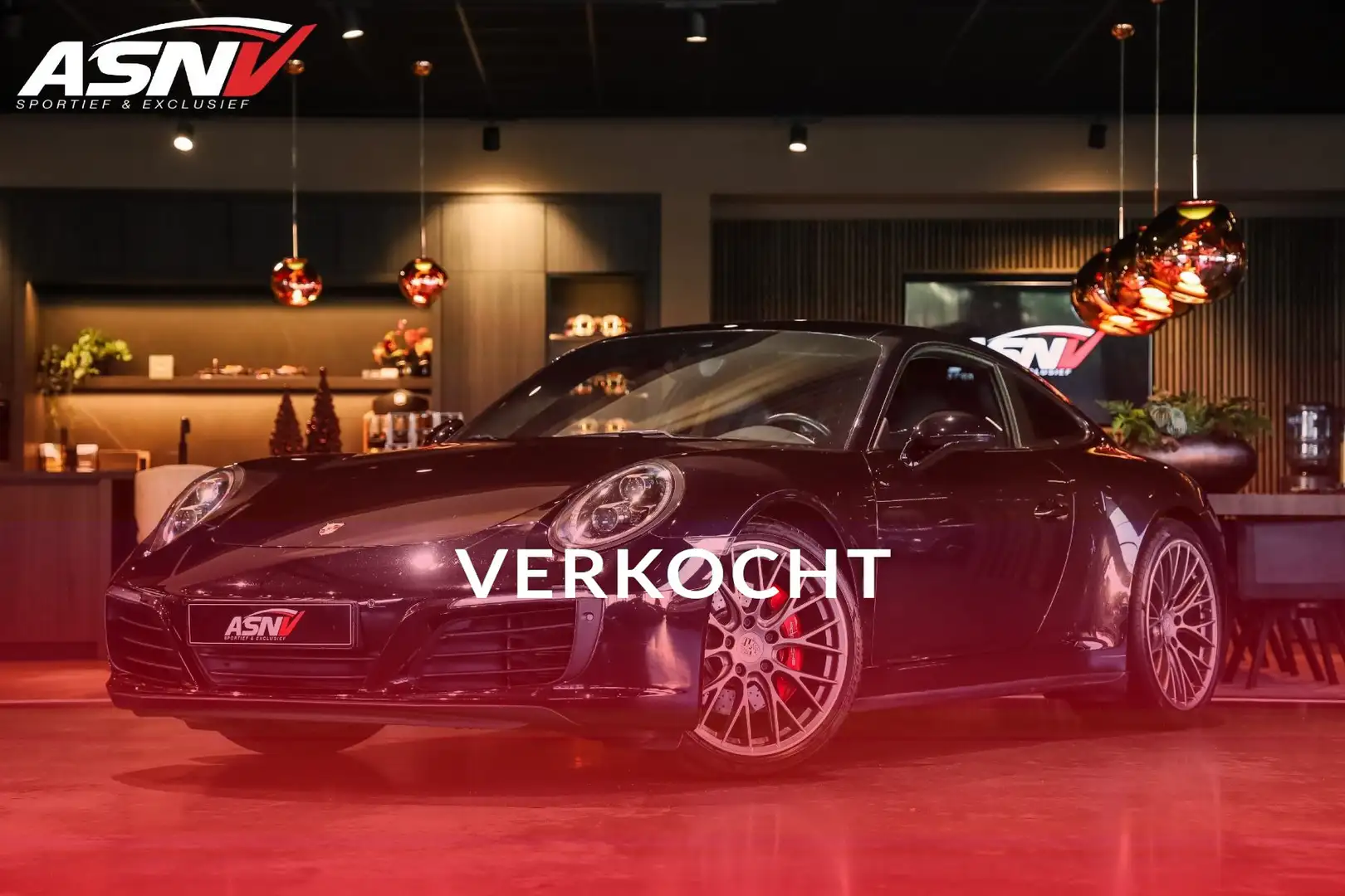 Porsche 991 991.2 3.0 Carrera 4S, 420 PK, Sport/Uitlaat, RS/Sp Nero - 1