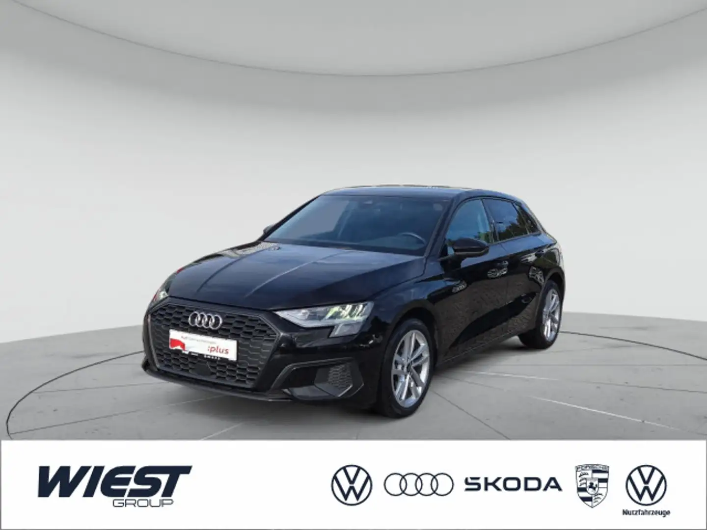 Audi A3 30 TDI S tronic, KAM/GRA/VIRTUAL/NA Nero - 1