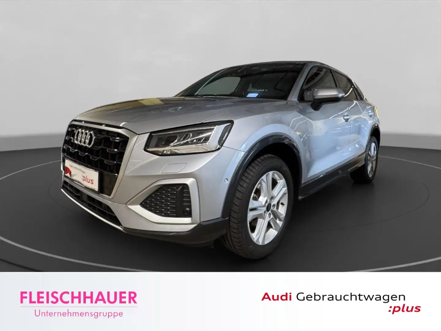 Audi Q2 35 TFSI advanced DSG+LED+AHK+CARPLAY+SHZ+RFK+ Silber - 1
