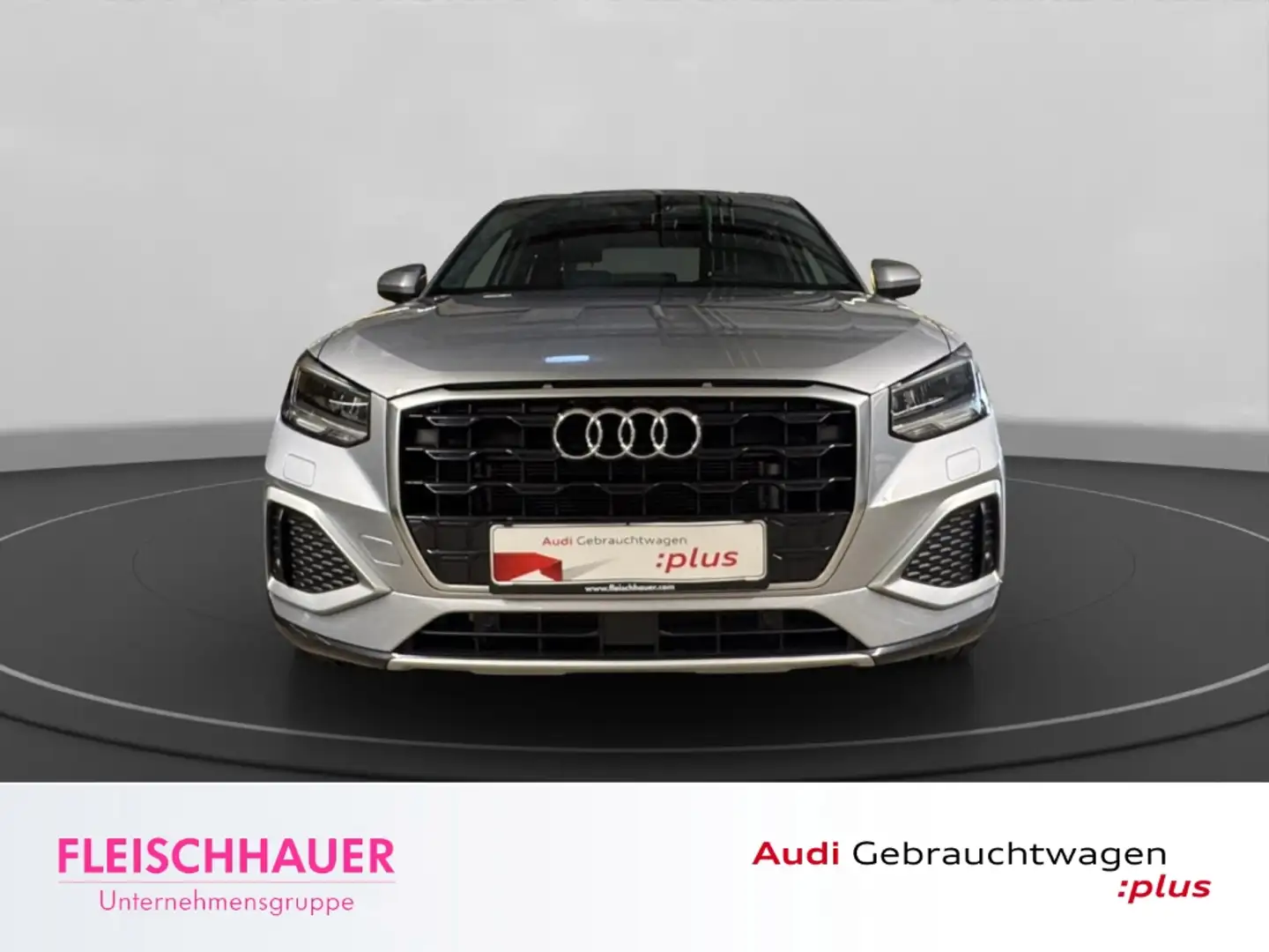 Audi Q2 35 TFSI advanced DSG+LED+AHK+CARPLAY+SHZ+RFK+ Silber - 2