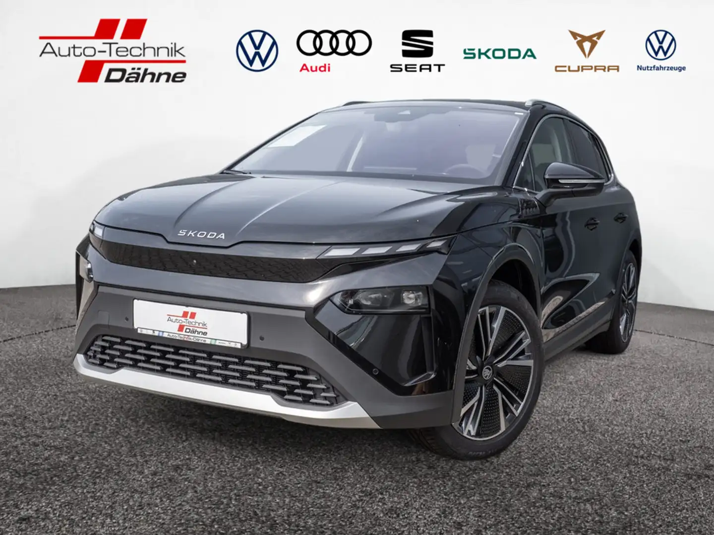 Skoda Elroq 85 Loft Advanced ACC HUD 360° MEMORY Zwart - 1