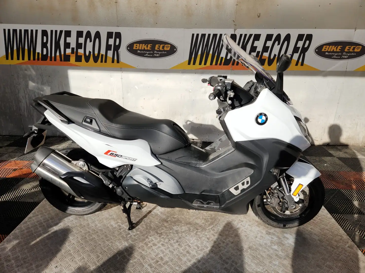BMW C 650 Blanc - 1