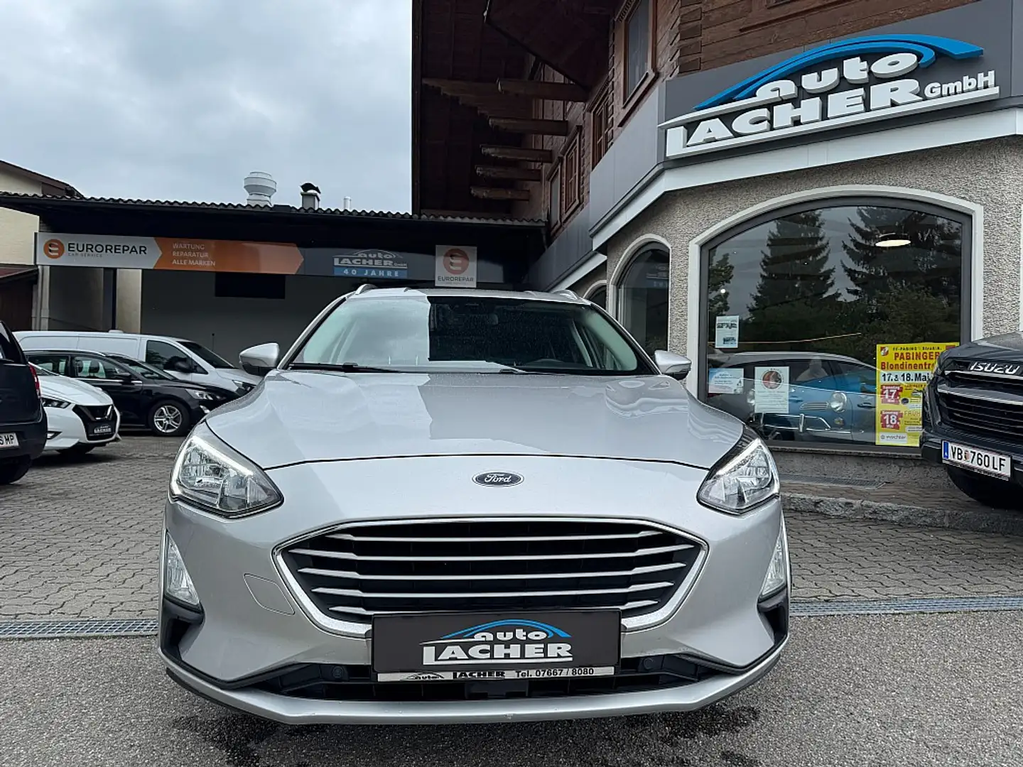Ford Focus Traveller 1,5 EcoBlue Active Zilver - 2