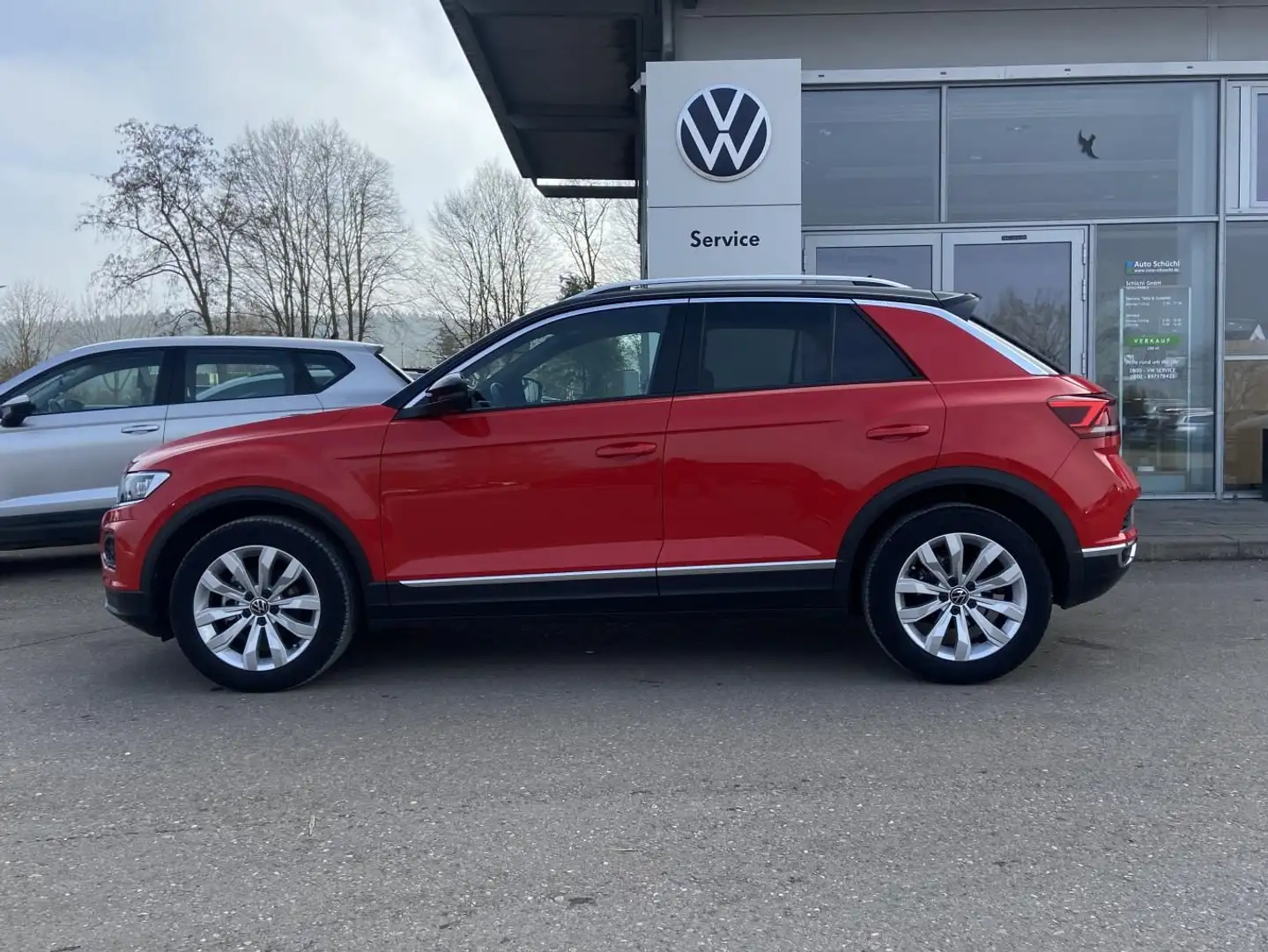 Volkswagen T-Roc 1.5 TSI DSG Sport AHK+STANDHEIZUNG+APP-CON Rot - 2