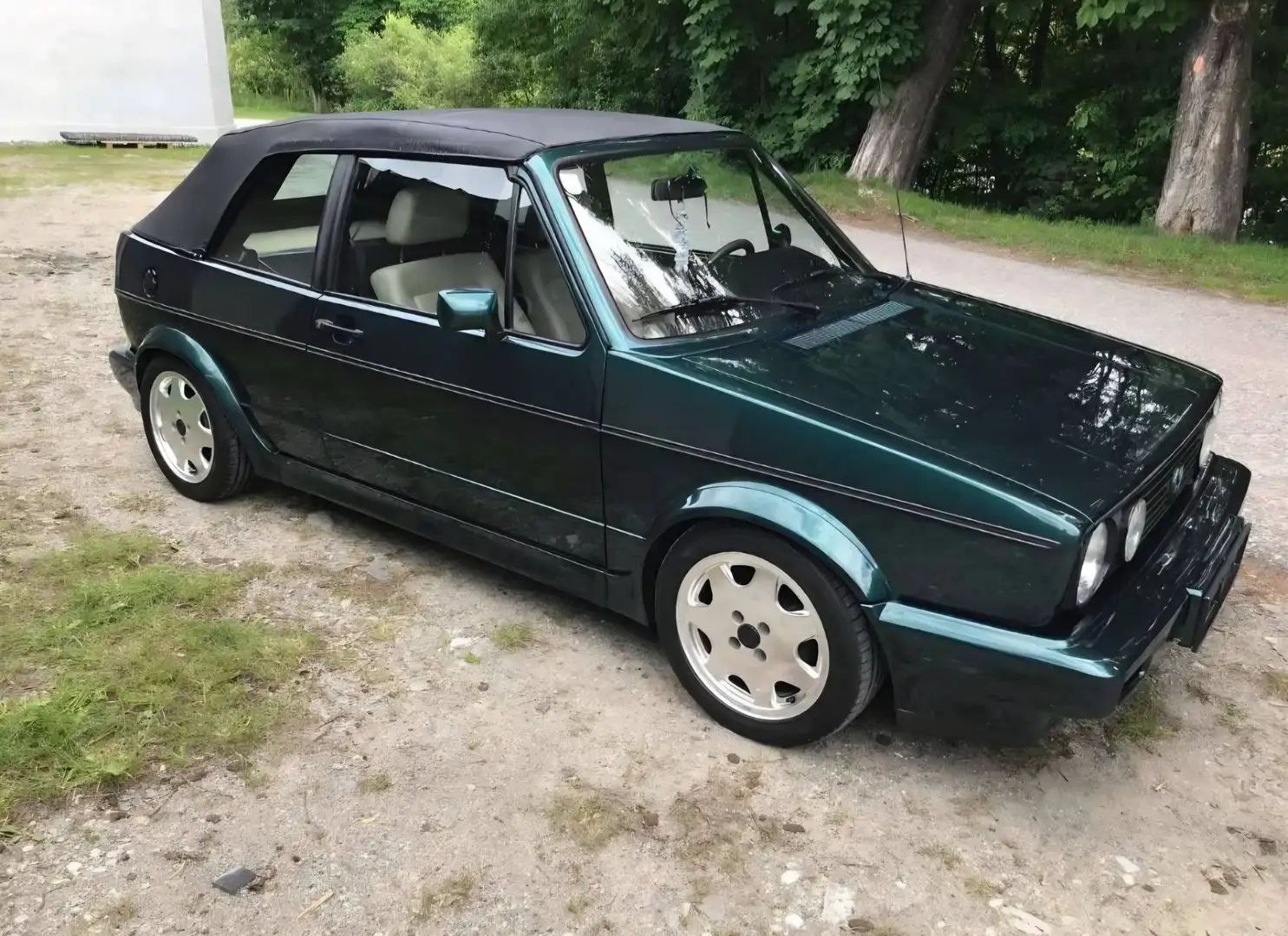 Volkswagen Golf Cabriolet Rabbit Cab. el. Verdeck Grün - 2