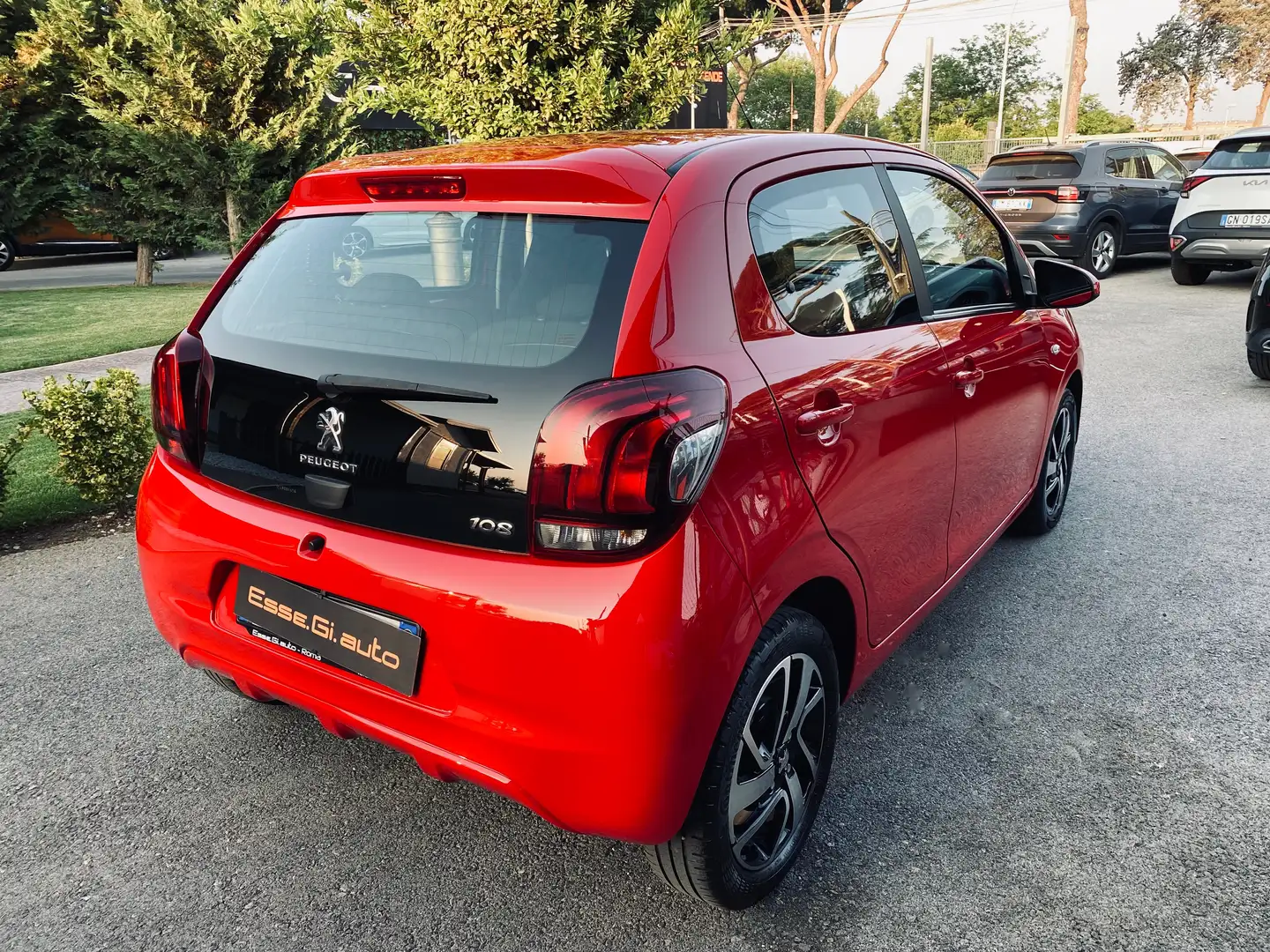 Peugeot 108 Allure  **POSS.PACK MEDIA** VED.NOTE Rosso - 2