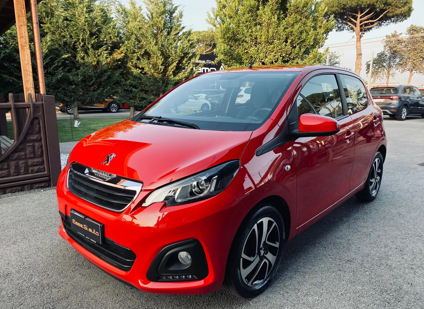 Peugeot 108 Allure  **POSS.PACK MEDIA** VED.NOTE Rosso - 1