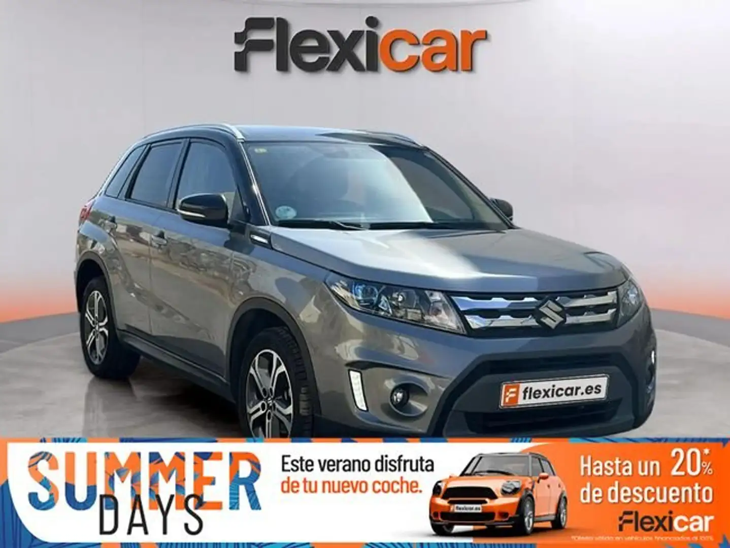 Suzuki Vitara 1.6+VVT+GL+-+5P+%282015%29 Gris - 1