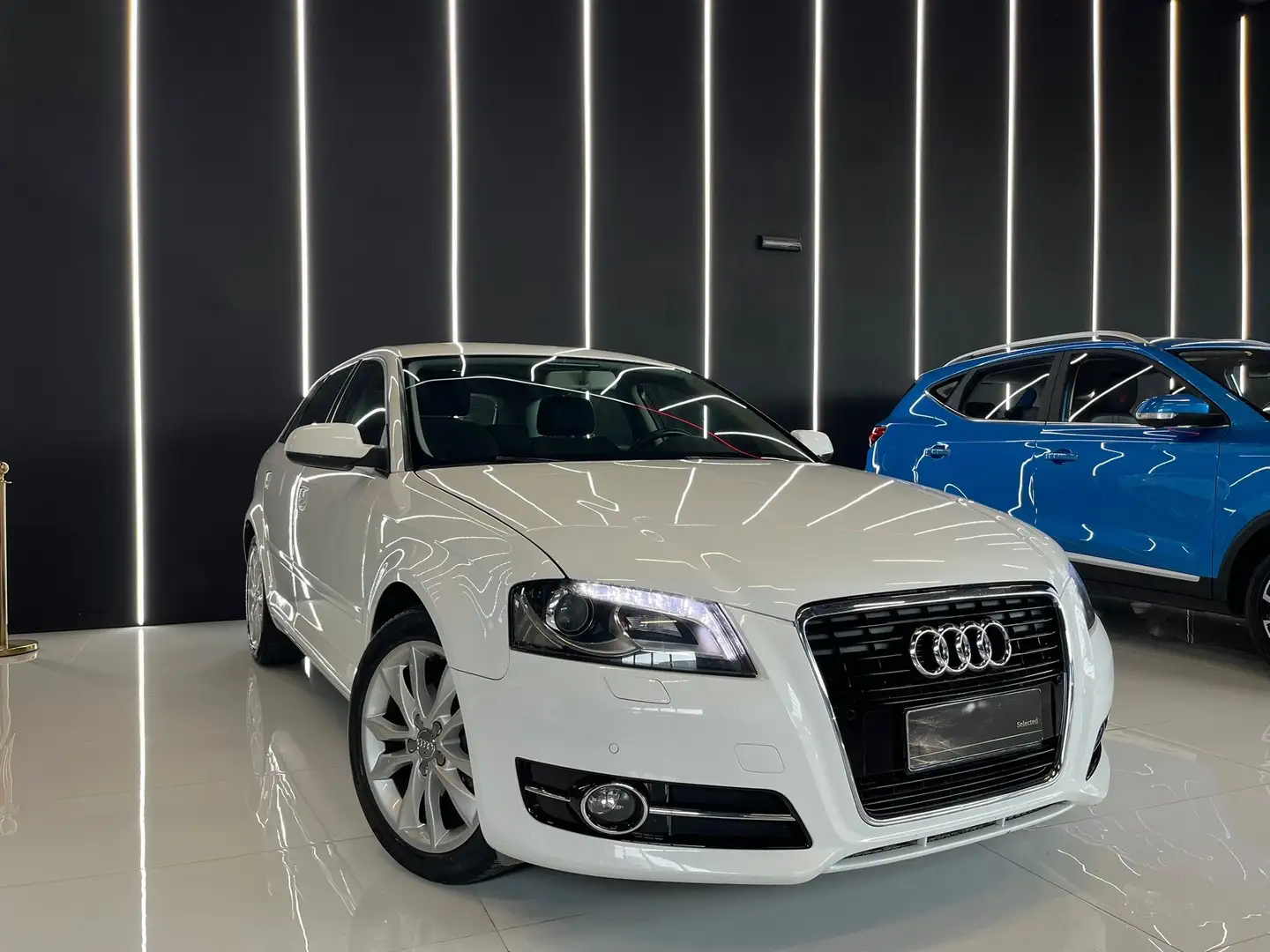 Audi A3 Sportback 2.0 tdi Ambition OK NEOPATENTATI Bianco - 1
