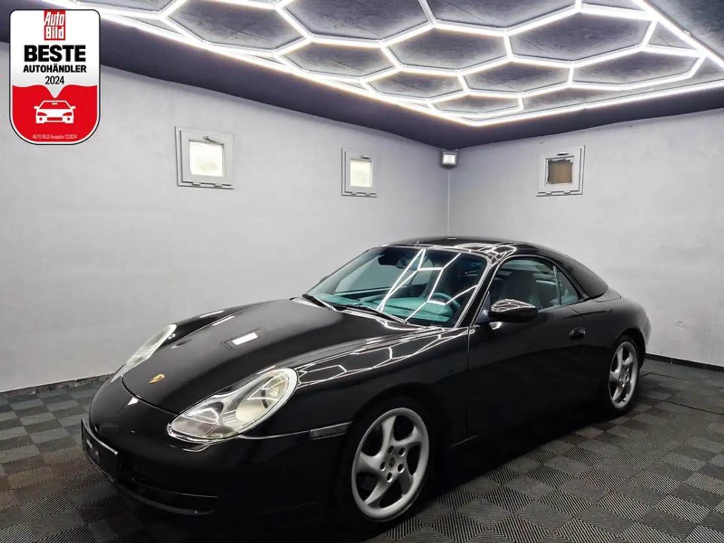Porsche 911 Carrera Cabriolet|AUTOM|E.VERDECK|LEDER|HARD Schwarz - 1