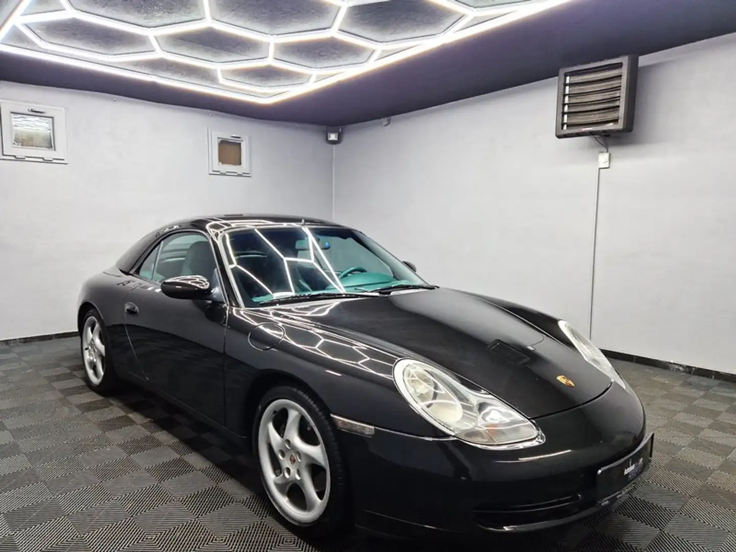 Porsche 911 Carrera Cabriolet|AUTOM|E.VERDECK|LEDER|HARD Schwarz - 2