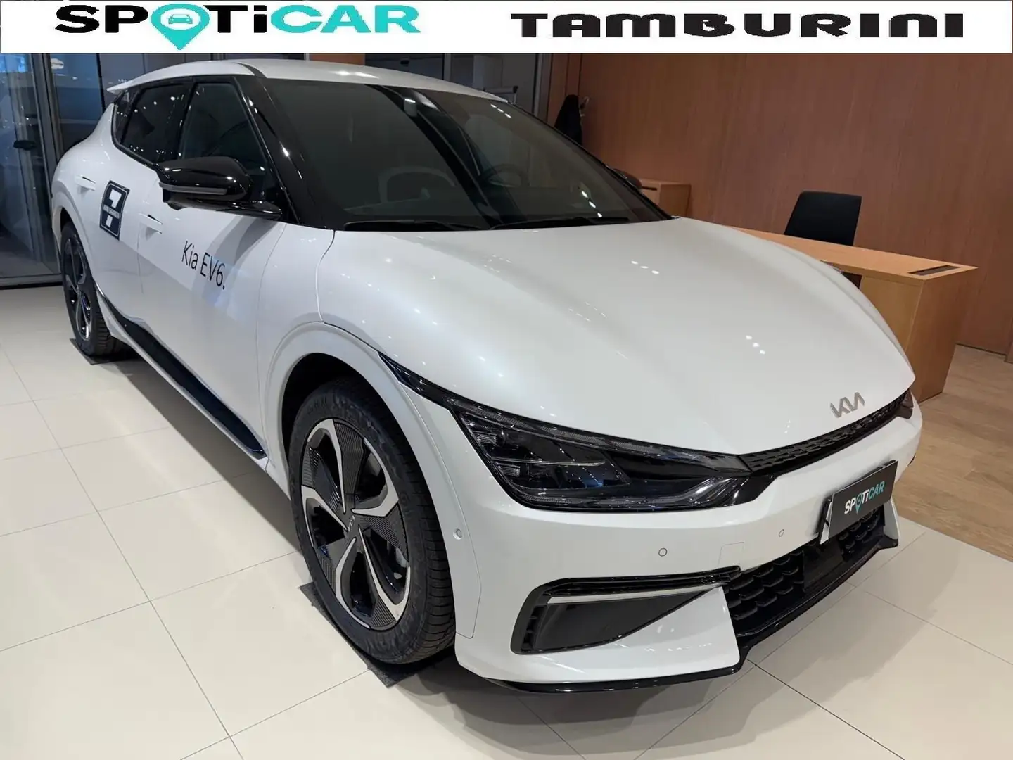 Kia EV6 77,4 kWh AWD GT Line Bianco - 1