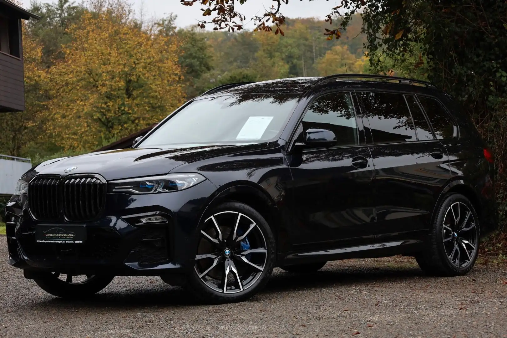 BMW X7 xDrive 40 i M Sport/7-SITZ/PANO/LASER/22"/ACC Schwarz - 1