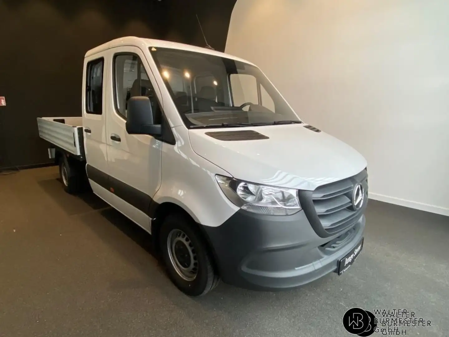 Mercedes-Benz Sprinter 315CDI DoKa Pritsche +AHK+DAB+Klimaaut. Blanc - 2