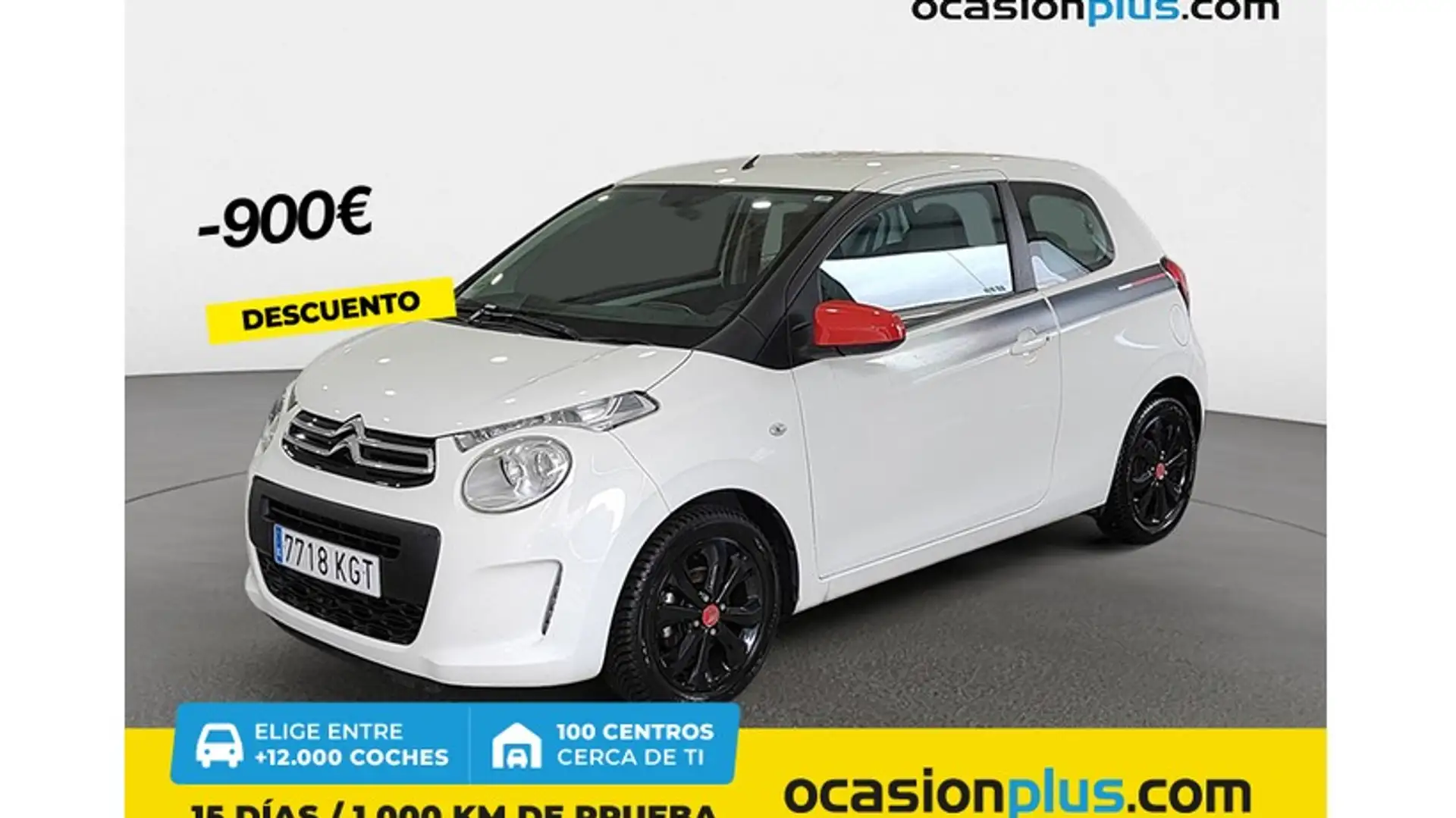 Citroen C1 1.2 PureTech Furio Blanco - 1