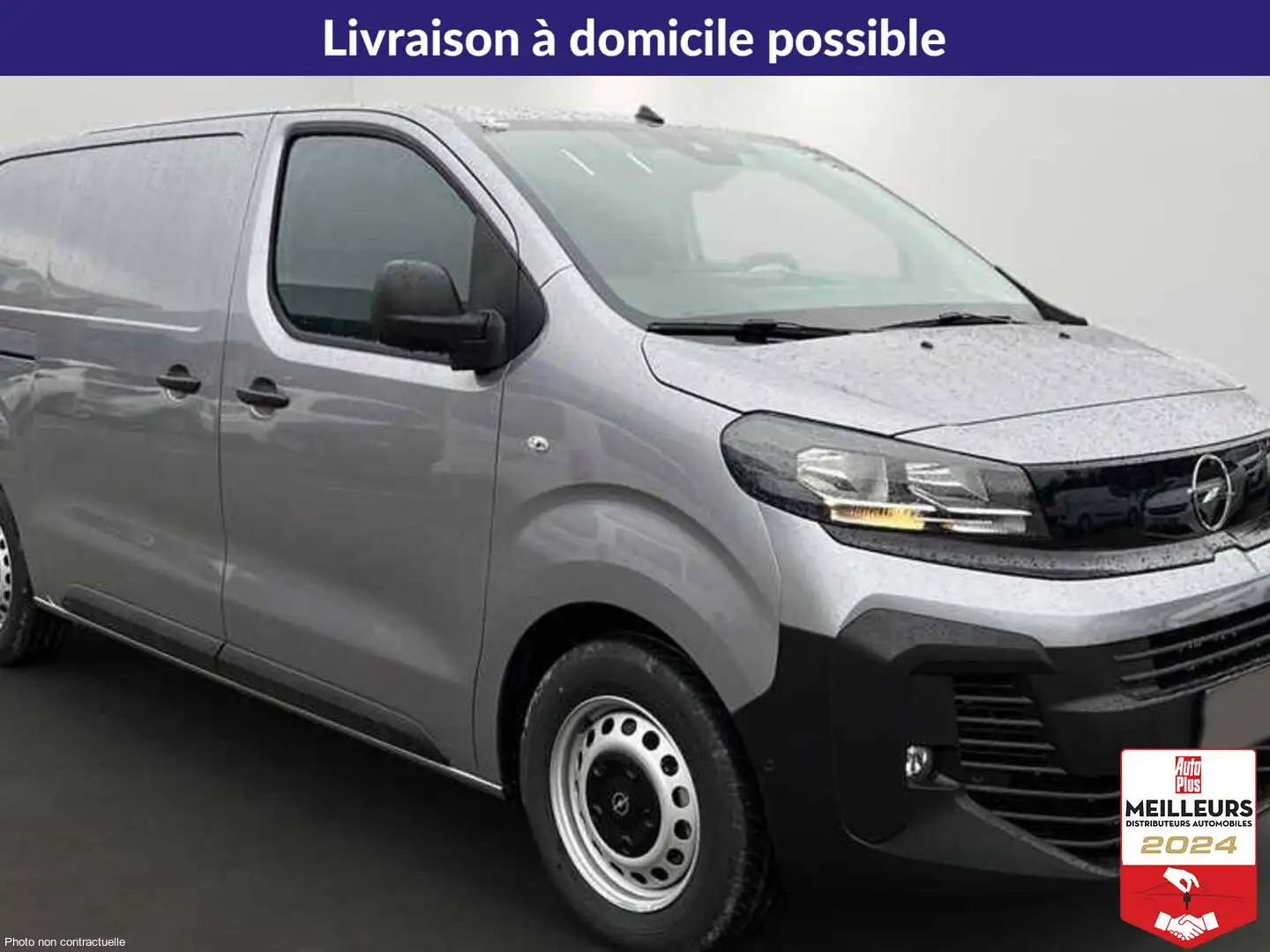 Opel Vivaro Taille M BlueHDi 145 EAT8 +Pack City +Pack Design Gris - 2