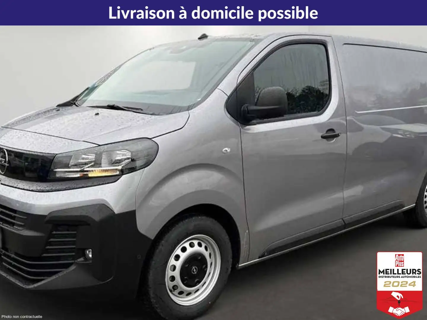 Opel Vivaro Taille M BlueHDi 145 EAT8 +Pack City +Pack Design Gris - 1