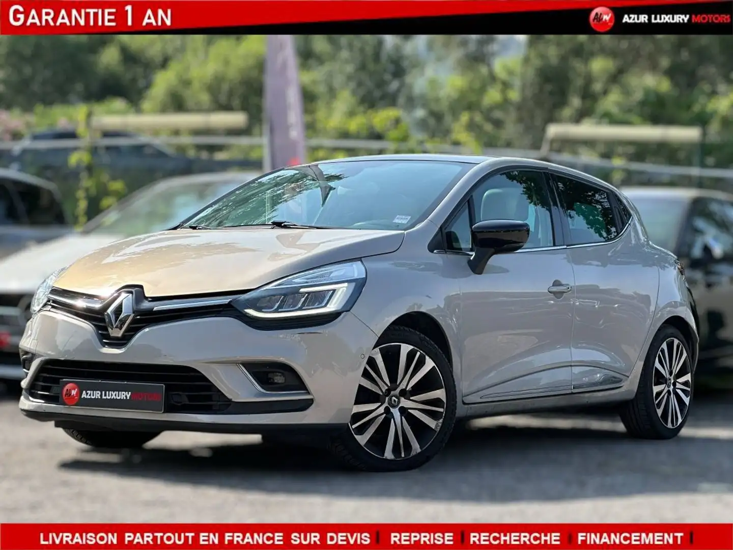 Renault Clio IV 1.2 TCe 120ch y Initiale Paris EDC Gris - 1