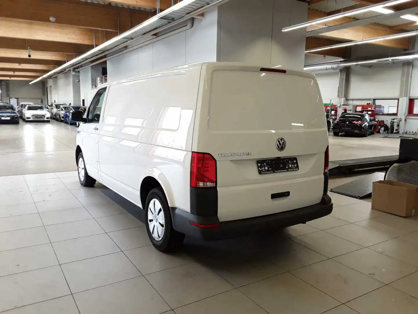 Volkswagen Transporter Transporter T6.1 DSG LR Klima PDC Weiß - 2