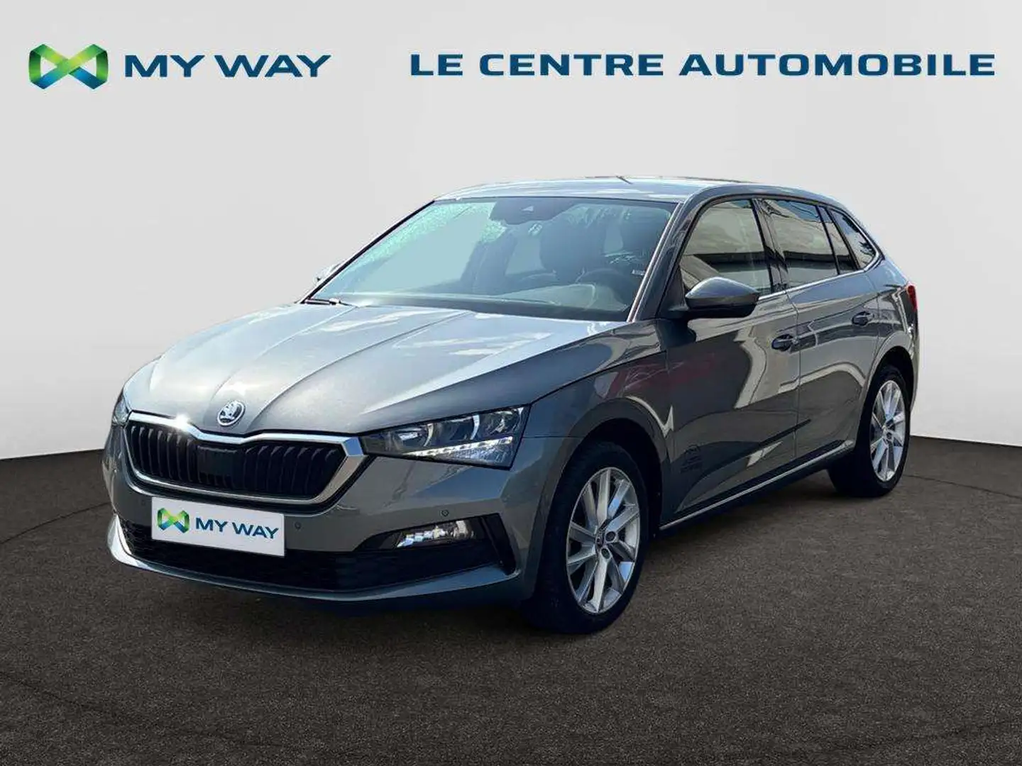Skoda Scala Scala Ambition 1,0 TSI 81 KW 7-speed automat. Gris - 1