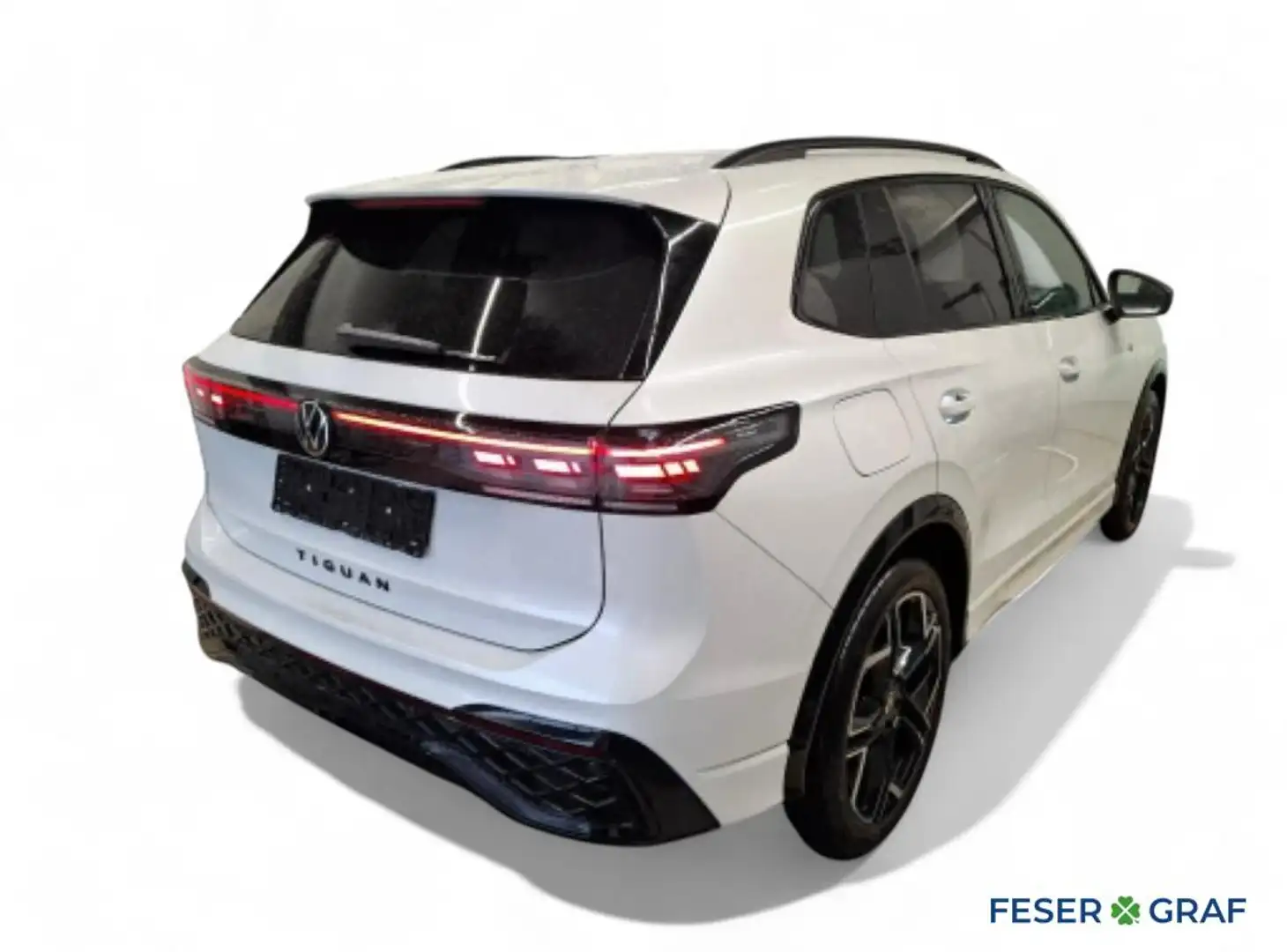 Volkswagen Tiguan 2.0 TDI R-Line DSG/LED/Area View/Sitz.-Lenkradhzg. Weiß - 2