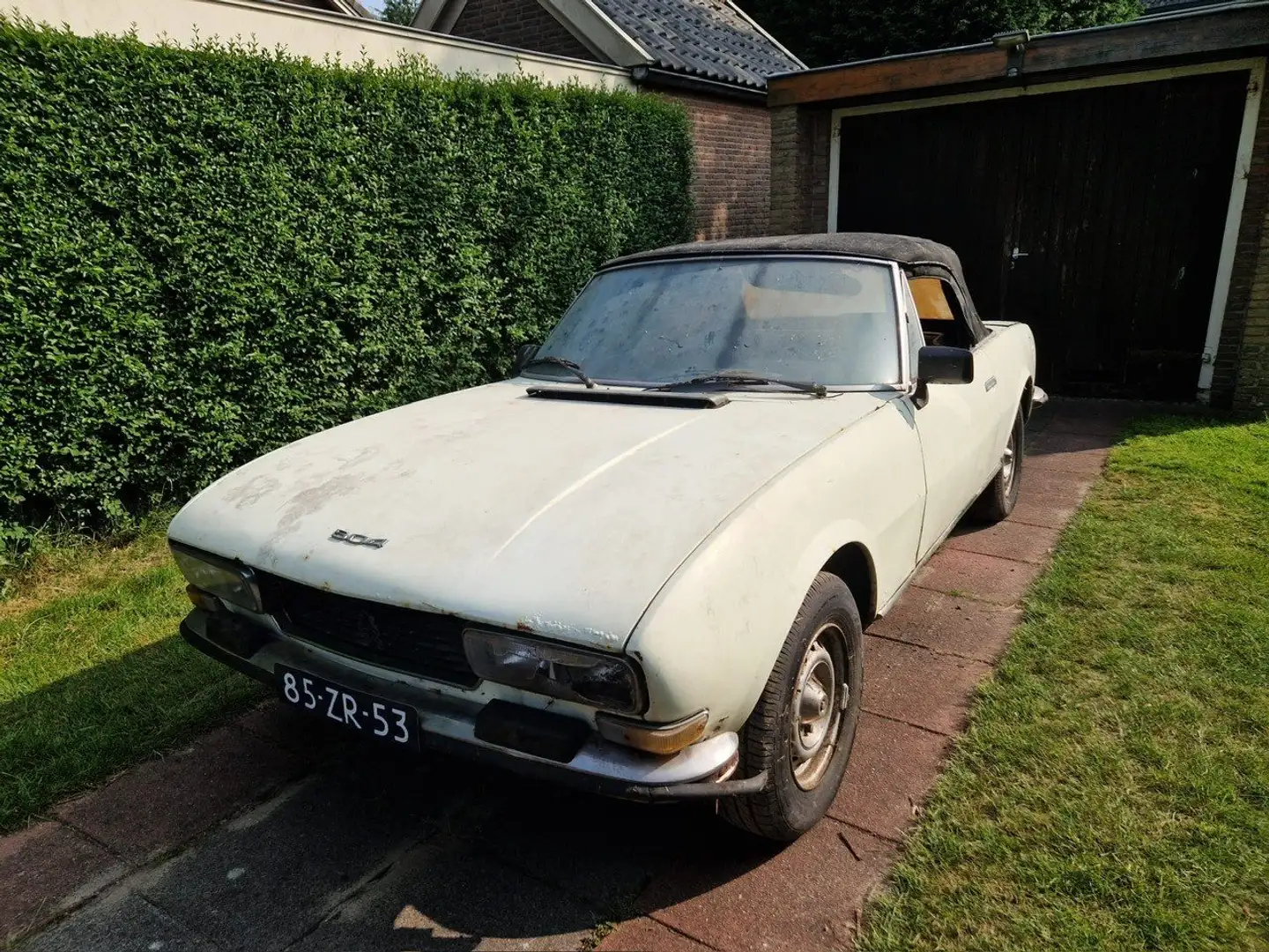 Peugeot 504 V6 Cabrio Blanco - 1