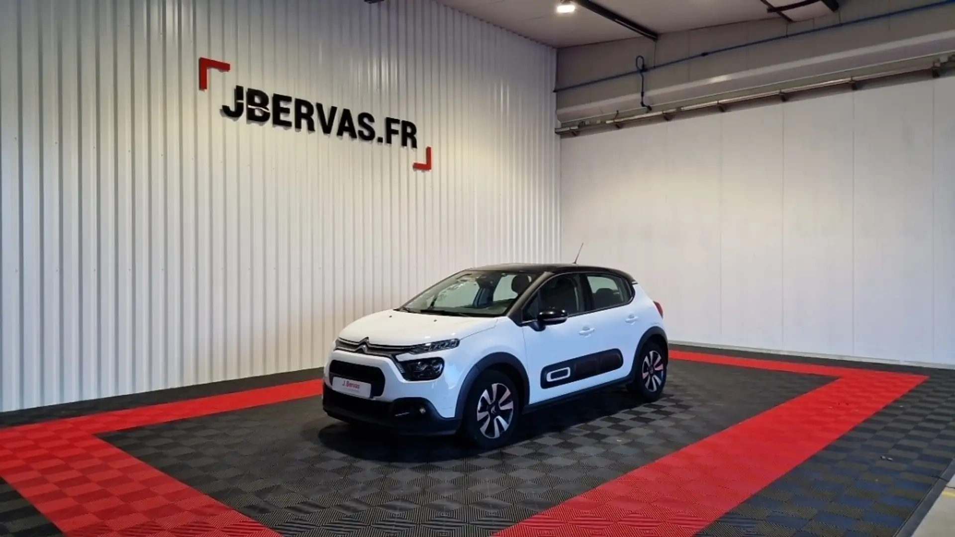 Citroen C3 BLUEHDI 100 SS BVM5 SHINE BUSINESS Blanc - 1