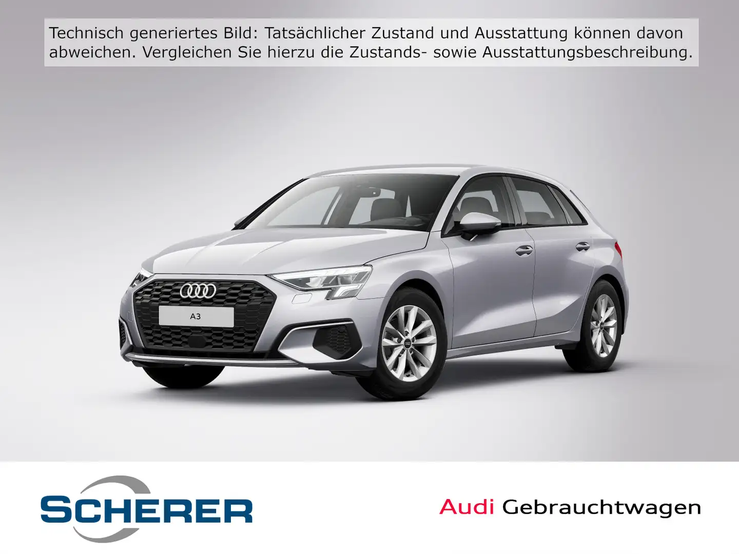Audi A3 30 TFSI 81(110) kW(PS) S tronic Silber - 1