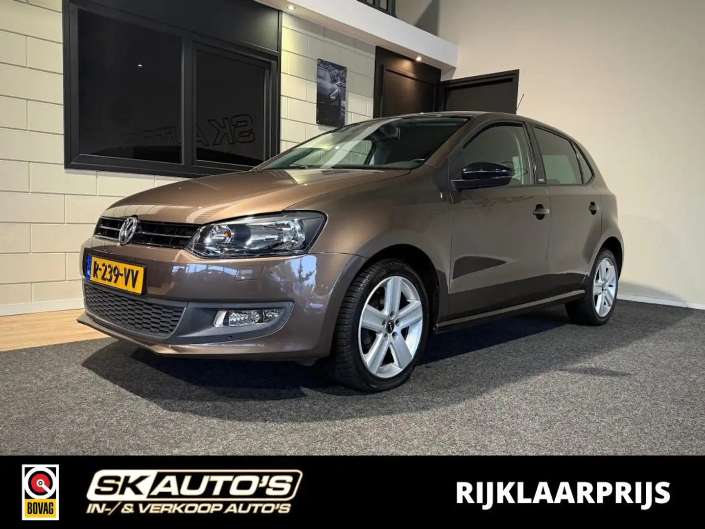 Volkswagen Polo 1.2-12V BL.M.TRENDL l CAMERA l NAVI l LMV l CRUISE Brun - 1