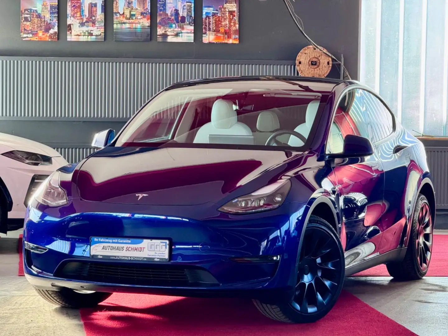 Tesla Model Y Long Range Dual AWD Autopilot 20Zoll MwS Bleu - 1